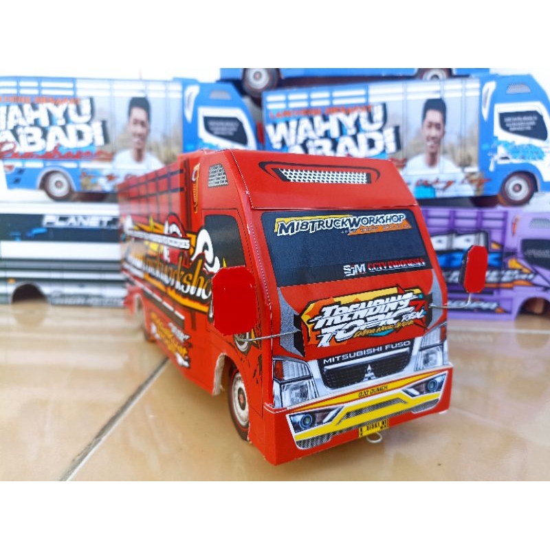 Miniatur truk oleng trending topic 02 full variasi