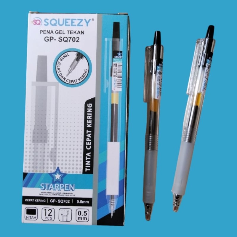 

Pen Gel Tekan Squeezy GP-SQ702