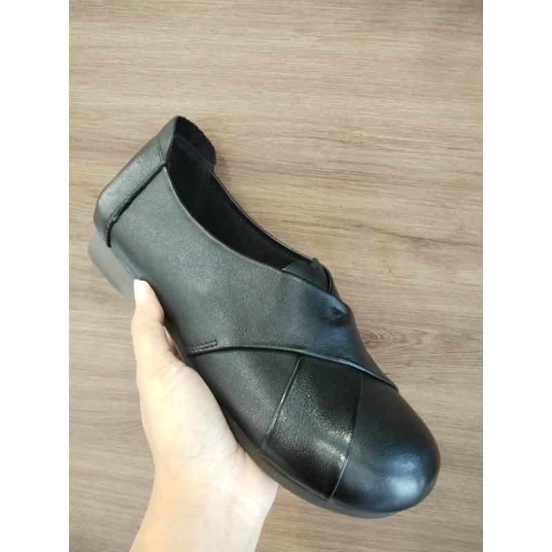 SEPATU KULIT POLLUX/SEPATU FLAT KEKINIAN POLLUX WB3367