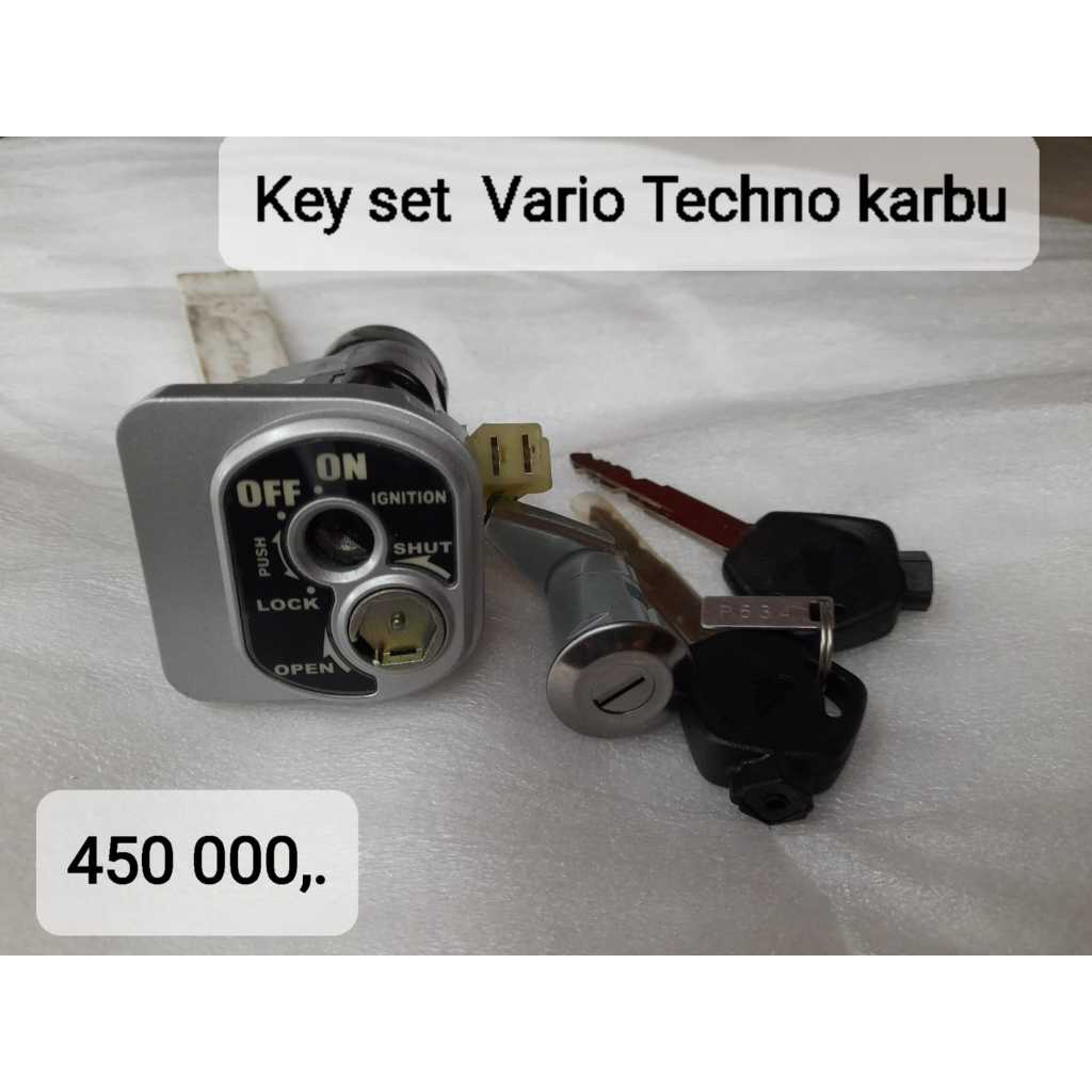 KUNCI MOTOR SET VARIO TECHNO KARBU