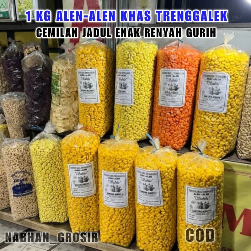 

1 KG ALEN-ALEN KHAS TRENGGALEK ENAK RENYAH GURIH