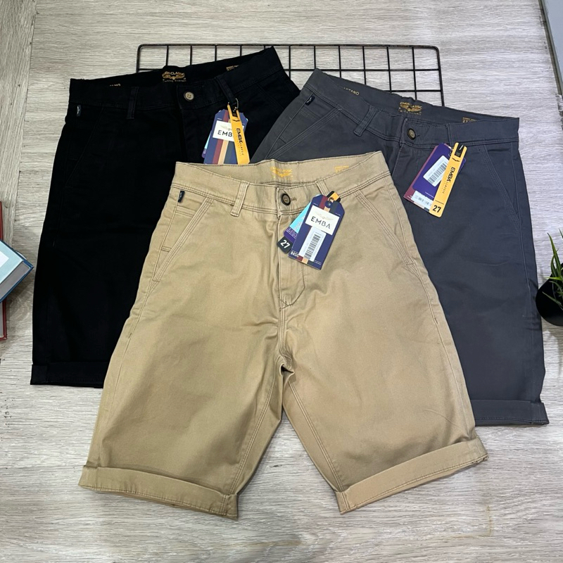 celana pendek emba pria original