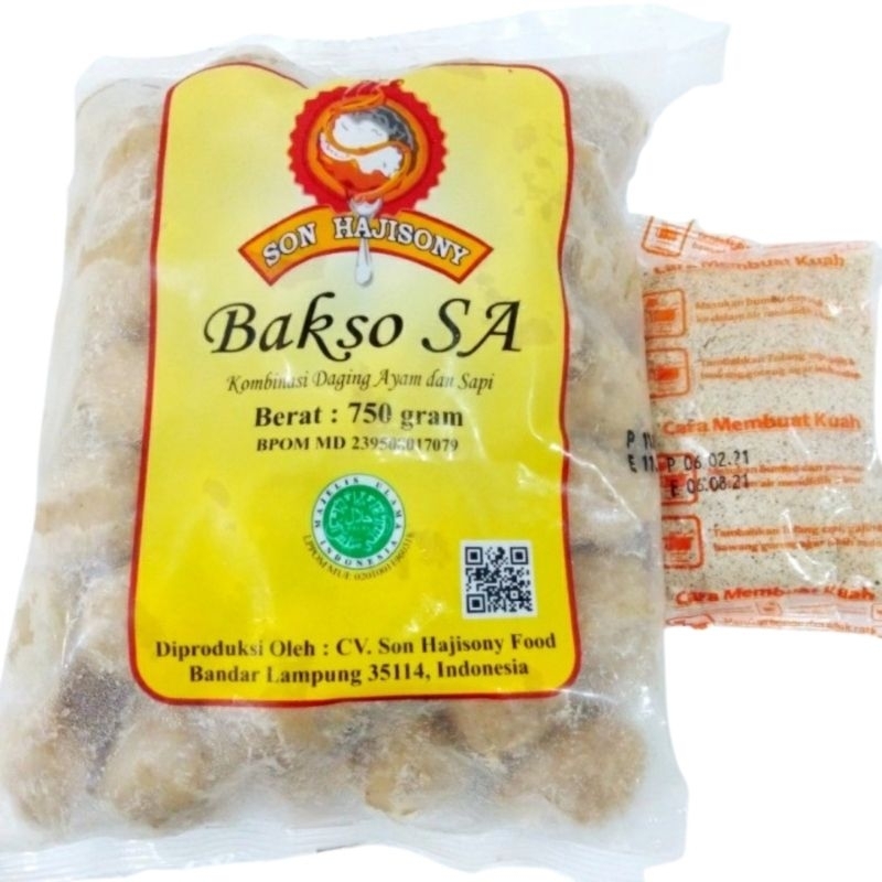 

BAKSO SONY SA Asli Original Lampung + Bumbu