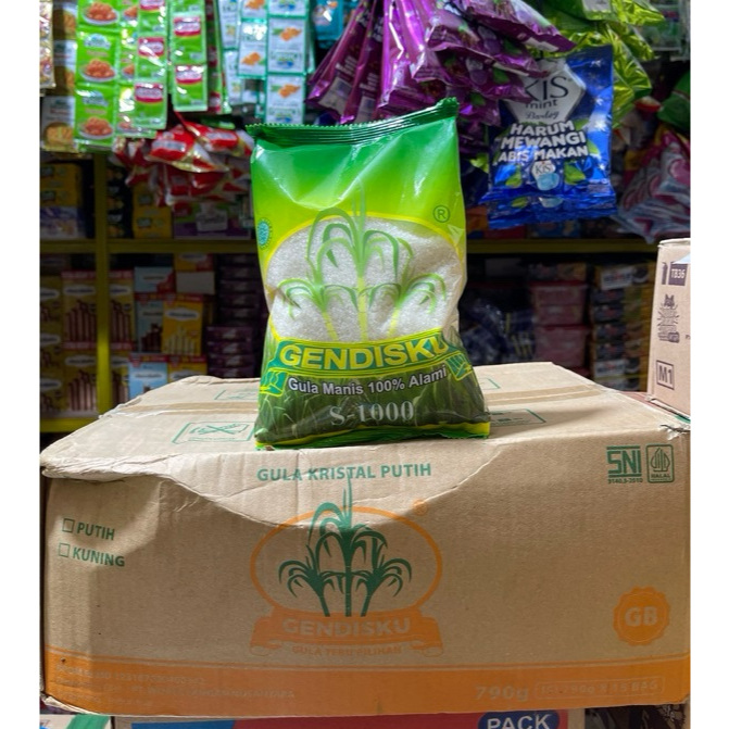 

GULA GENDISKU S1000 ( 790 GRAM ) DUS ( 15 PCS )