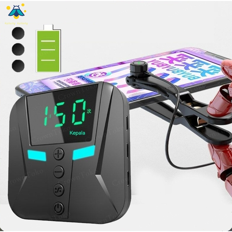 [COD]Auto Clicker Alat Tap Tap Layar untuk Smart Phone Multifunctional Layar Ponsel Klik Otomatis Au