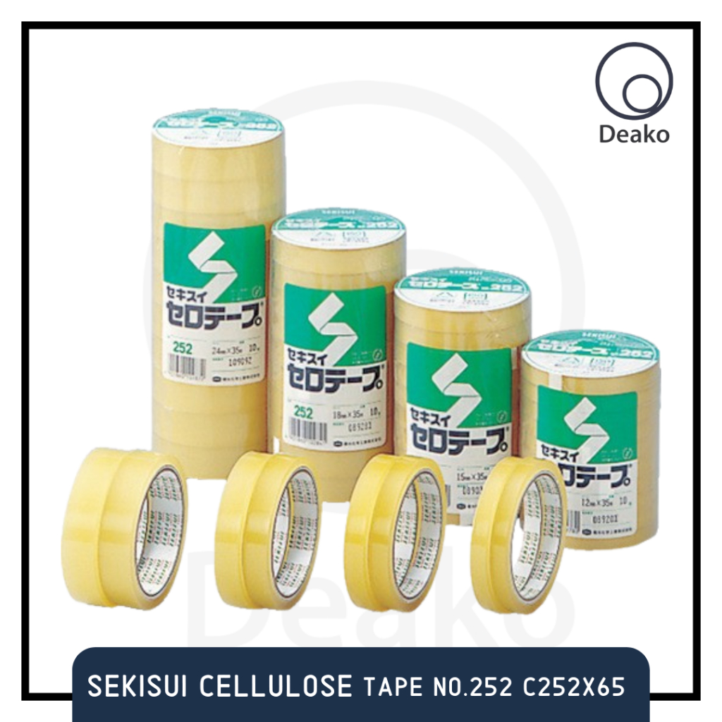 

SEKISUI Cellulose Tape No.252 C252X65