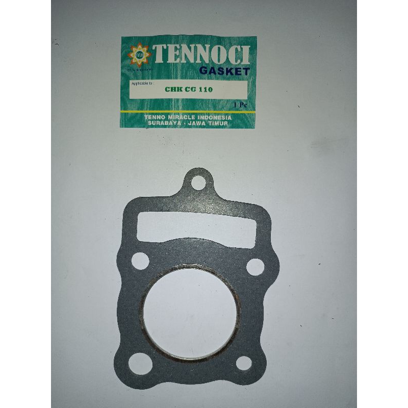 PAKING BLOK HEAD CYLINDER HEAD KLINGRIT CHK TENNOCI HONDA CG 110 CG110 CG 125 CG125