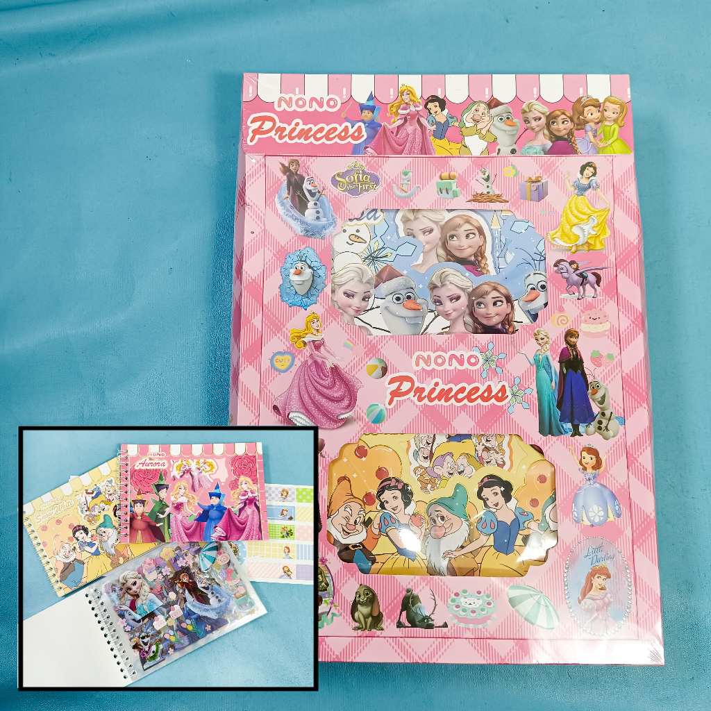 

Sticker Aesthentic Binder Sticker Buku Karakter Princess Sticker Anti Air Stiker Murah
