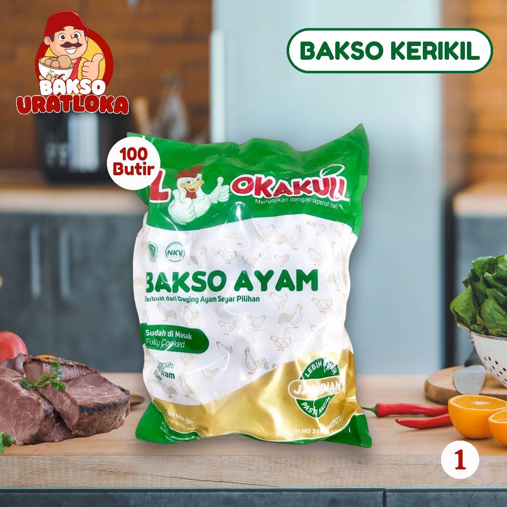 

BAKSO KERIKIL isi 100 Butir Berat 500gr Lokakuu Bakso Kerikil Ayam Ekonomis