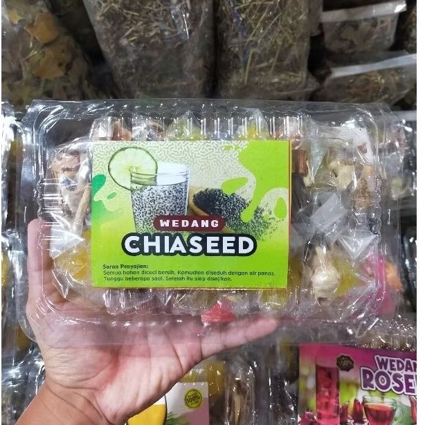 

Wedang chiaseed - minuman herbal menyegarkan - minuman kesehatan alami - isi 10 - chiaseed - original Jogja