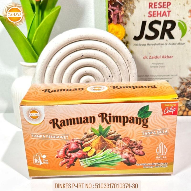 

Teh Rimpang Cahaya | Ramuan Rimpang | Minuman Rempah ala JSR | Teh Diet Detox | Imunitas | Pelangsing Herbal