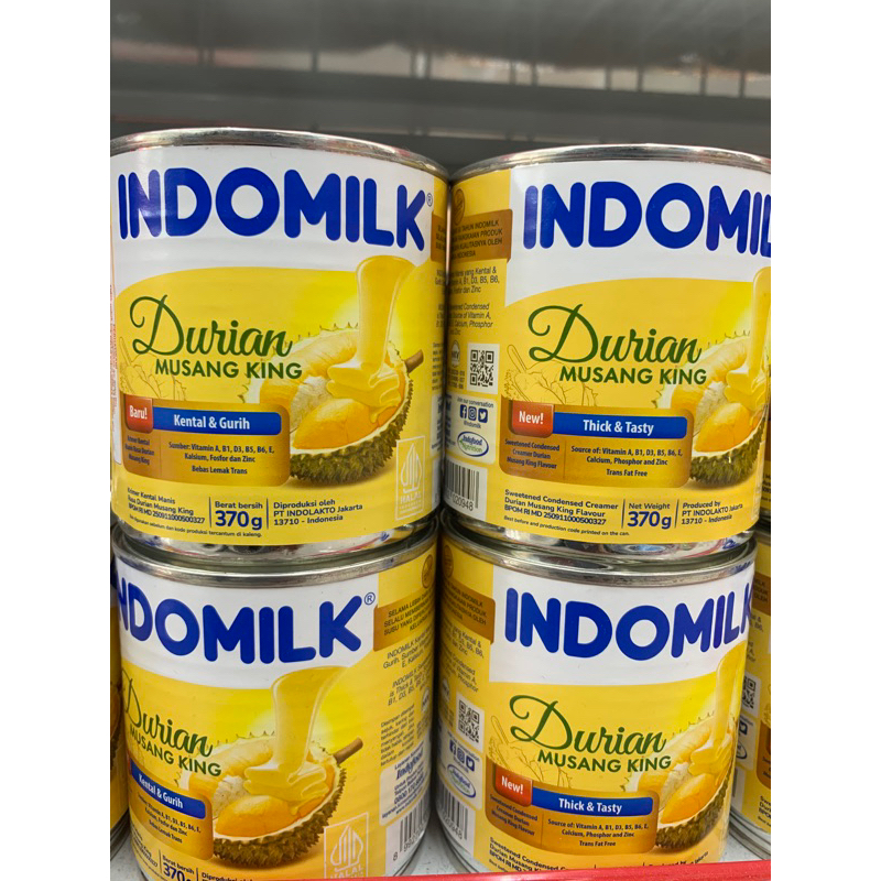 

indomilk kental manis durian musang king