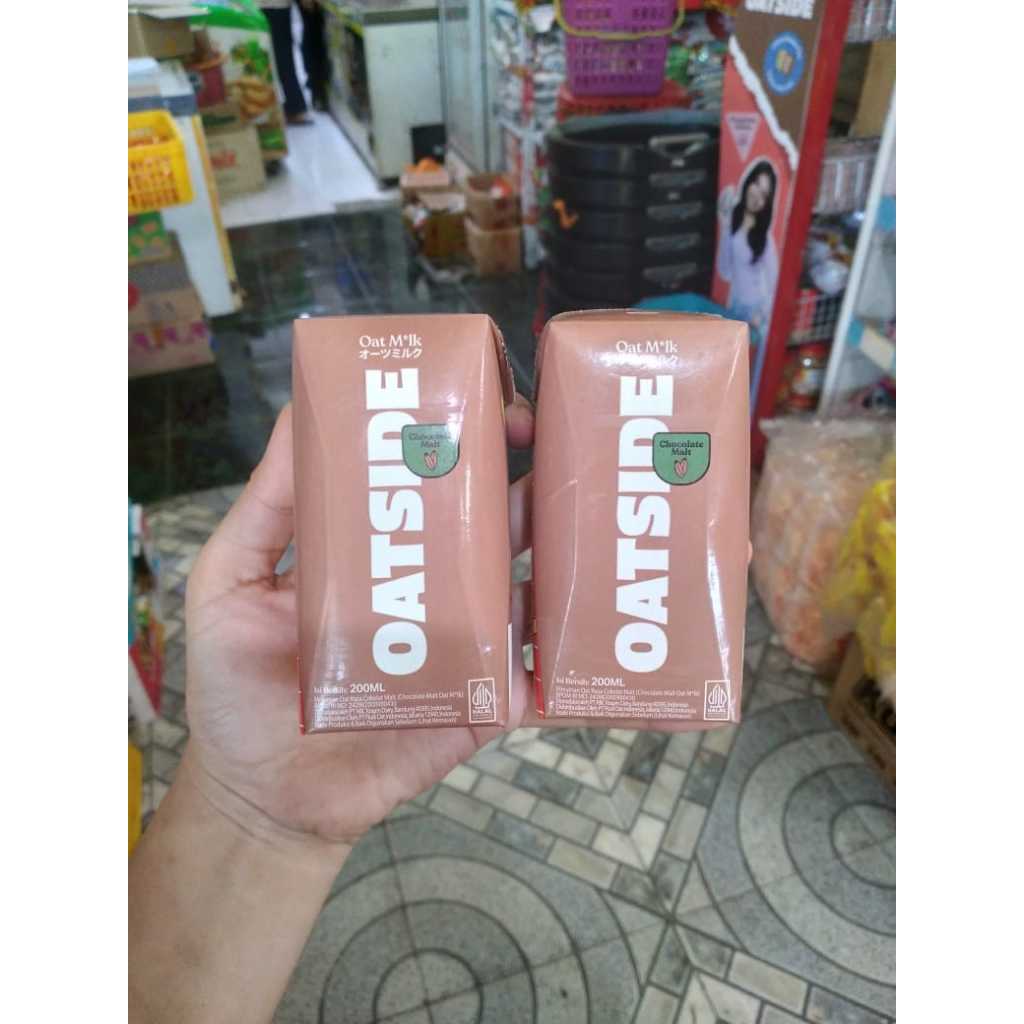 

Oatside Susu Oat Milk Barista Blend 200 ML / susu gandum diet oatside new variant chocolate malt