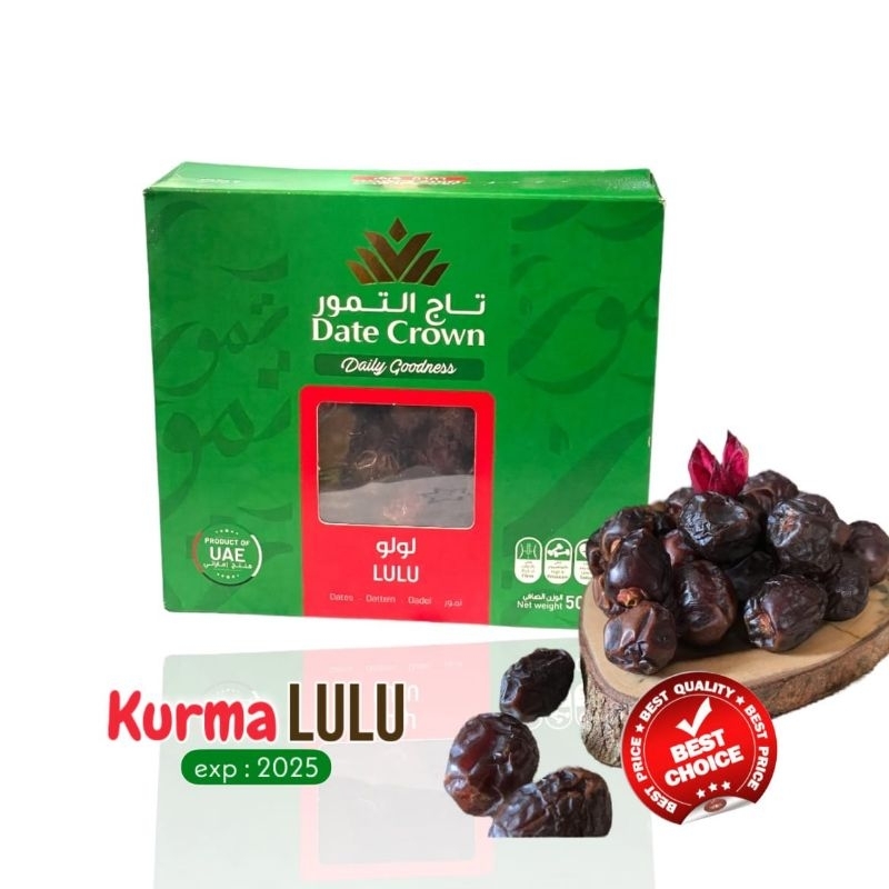 

Kurma Lulu Date Crown 500gr