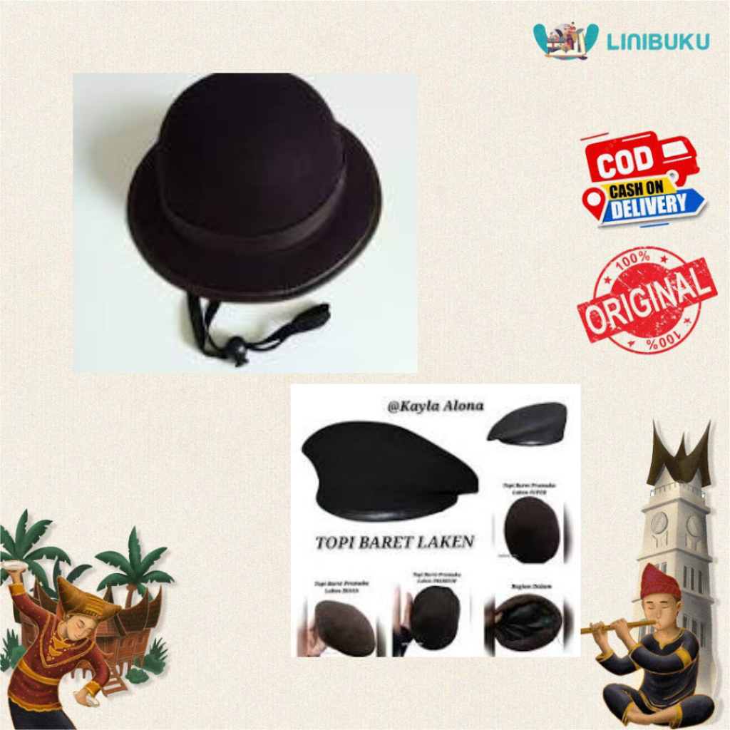 ATK - Perlengkapan Pramuka  - Topi Pramuka - Perlengkapan pramuka