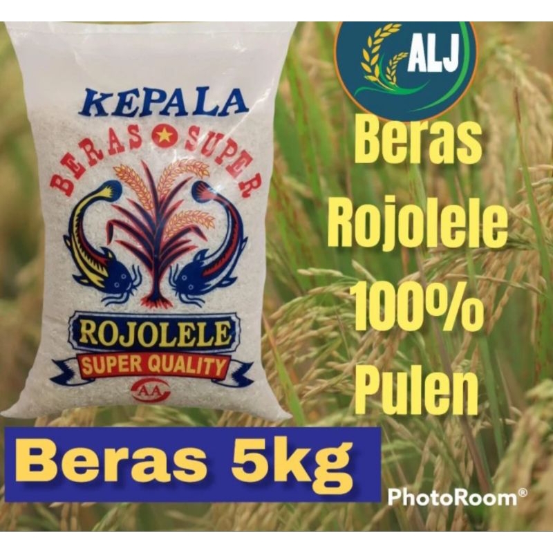 

Beras rojolele 5kg Nasi Di jamin Pulen garansi beras nya putih