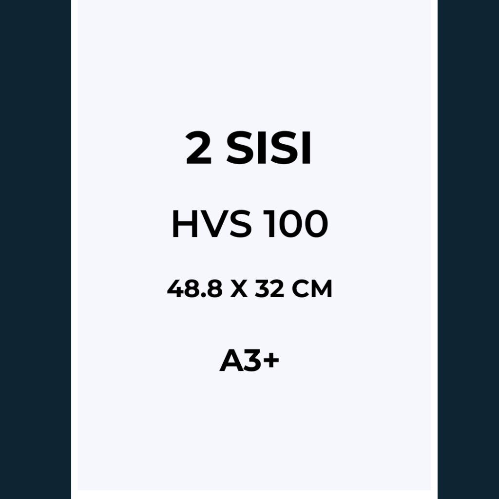 

[2 SISI 100g] CETAK HVS A3+ MURAH PRINT HVS 100g