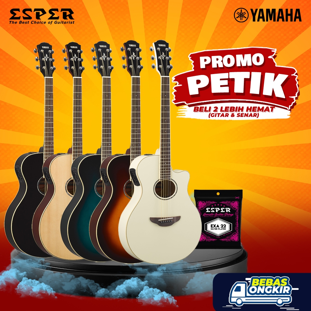 YAMAHA APX600 / APX 600 / APX-600 - BLACK / NATURAL / ORIENTAL BLUE BURST / OLD VIOLIN SUNBURST / VI