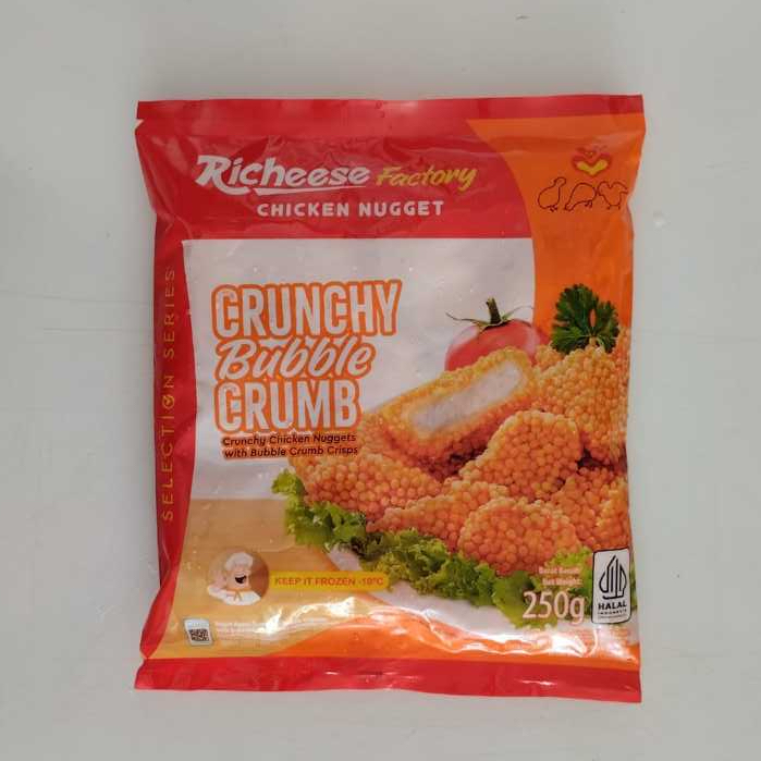 

Richese Factory Chicken Nugget Crunchy Bubble Crumb 250g
