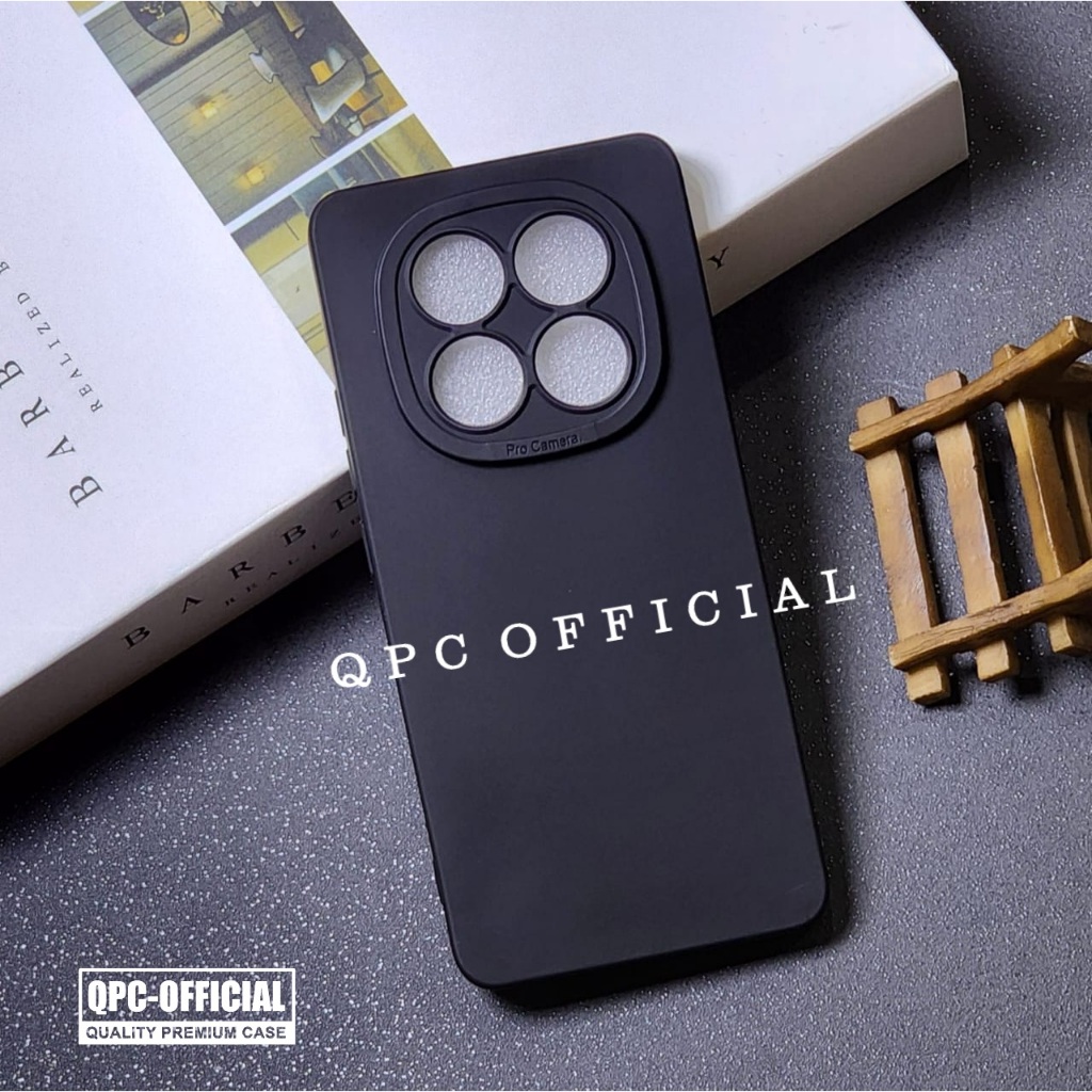 Redmi Note 14 Pro Redmi Note 14 Pro Plus Case Pro Kamera Case Slim BlackMatte Silikon Redmi Note 14 