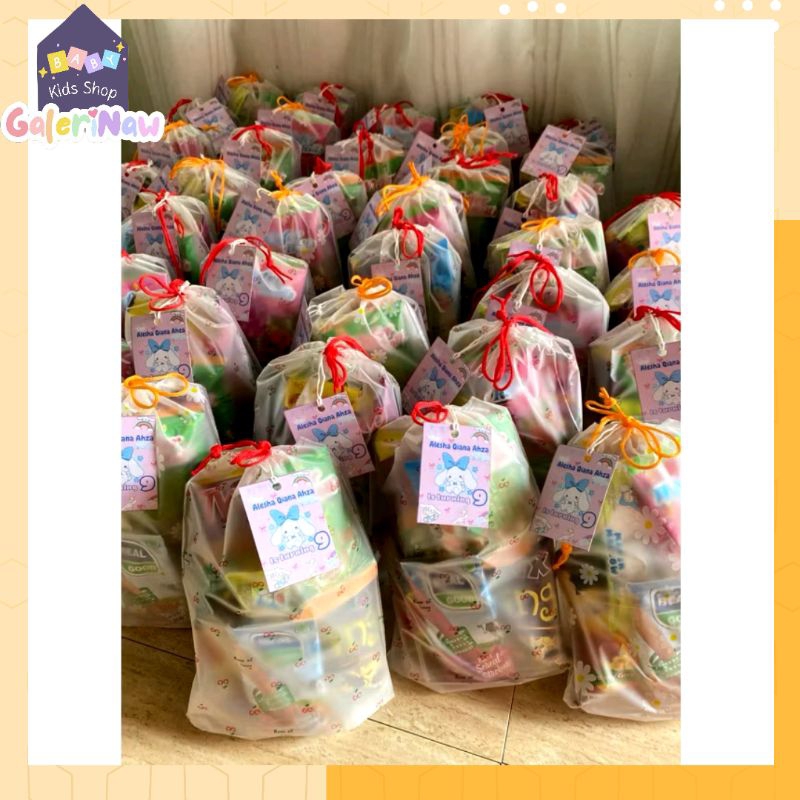 

Parcel Pouch Ulang tahun/Acara bebas custom