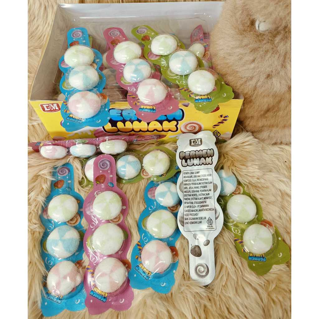 

DSM Permen Lunak Gummy Moci 06 pcs