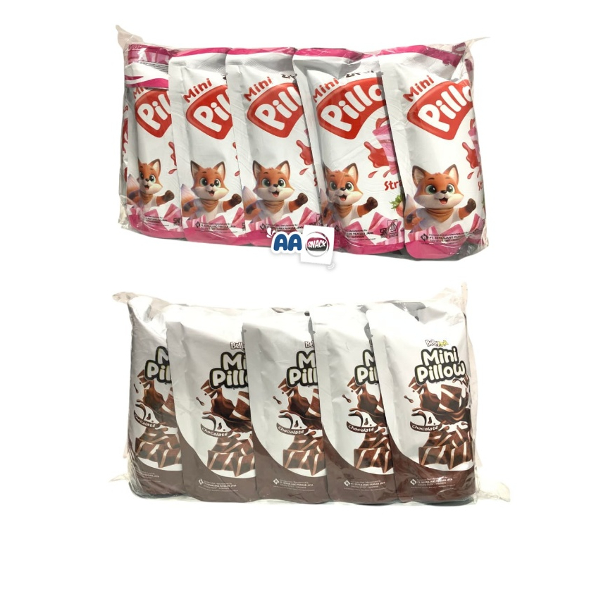 

MINI PILLOW ZIPPY POUCH ISI 10 (DIKIRIM RANDOM)