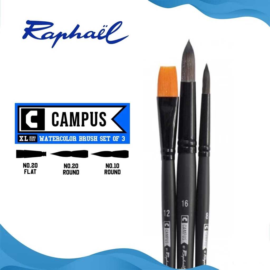 

Gramedia Tunjungan : Campus Brushes Watercolor set 3