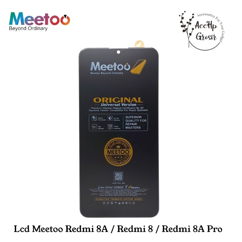 LCD Touchscreen REDMI 8 REDMI 8A REDMI 8A PRO LCD REDMI 8 MOSHI Black Original