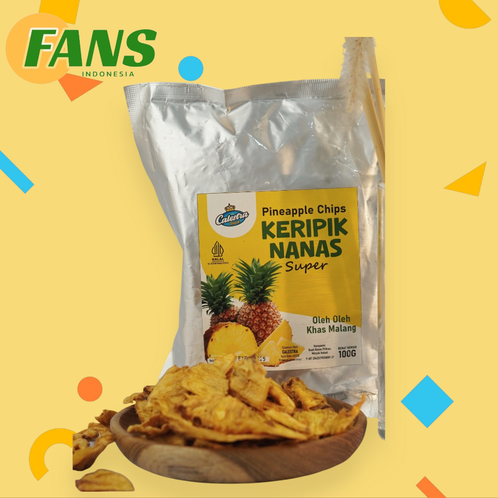 

KERIPIK BUAH NANAS SUPER 100GR - MANIS RENYAH SEGAR DI SETIAP GIGITAN