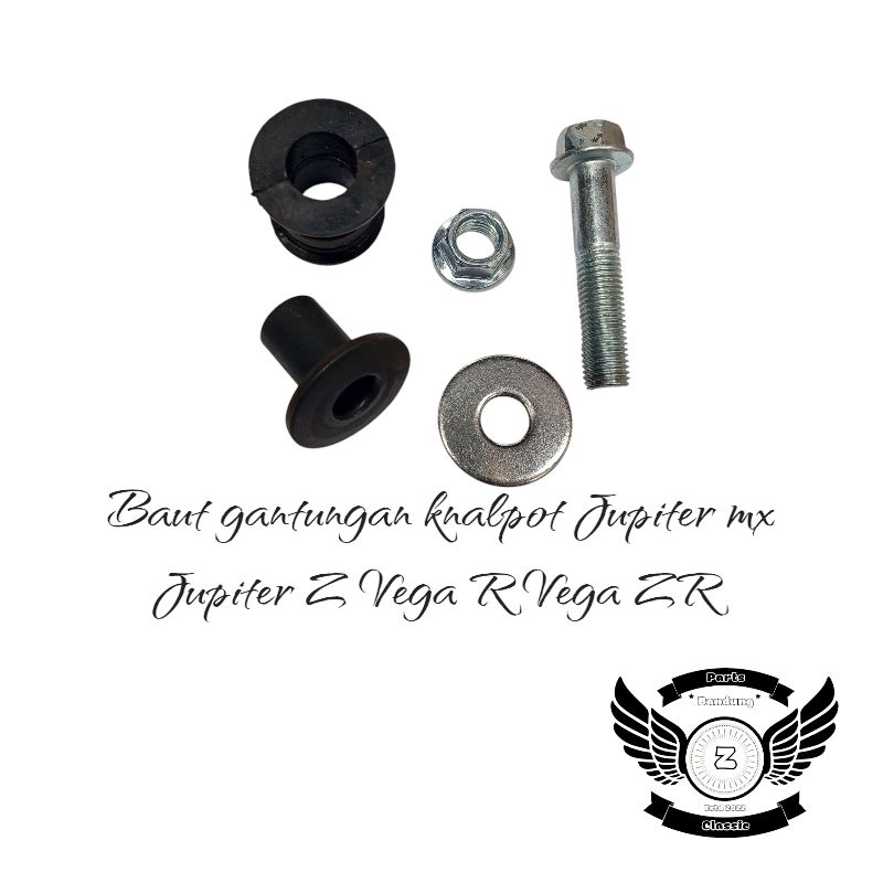 Baut gantungan knalpot Yamaha Jupiter MX lama old jupiter z vega r vega zr bagian atas