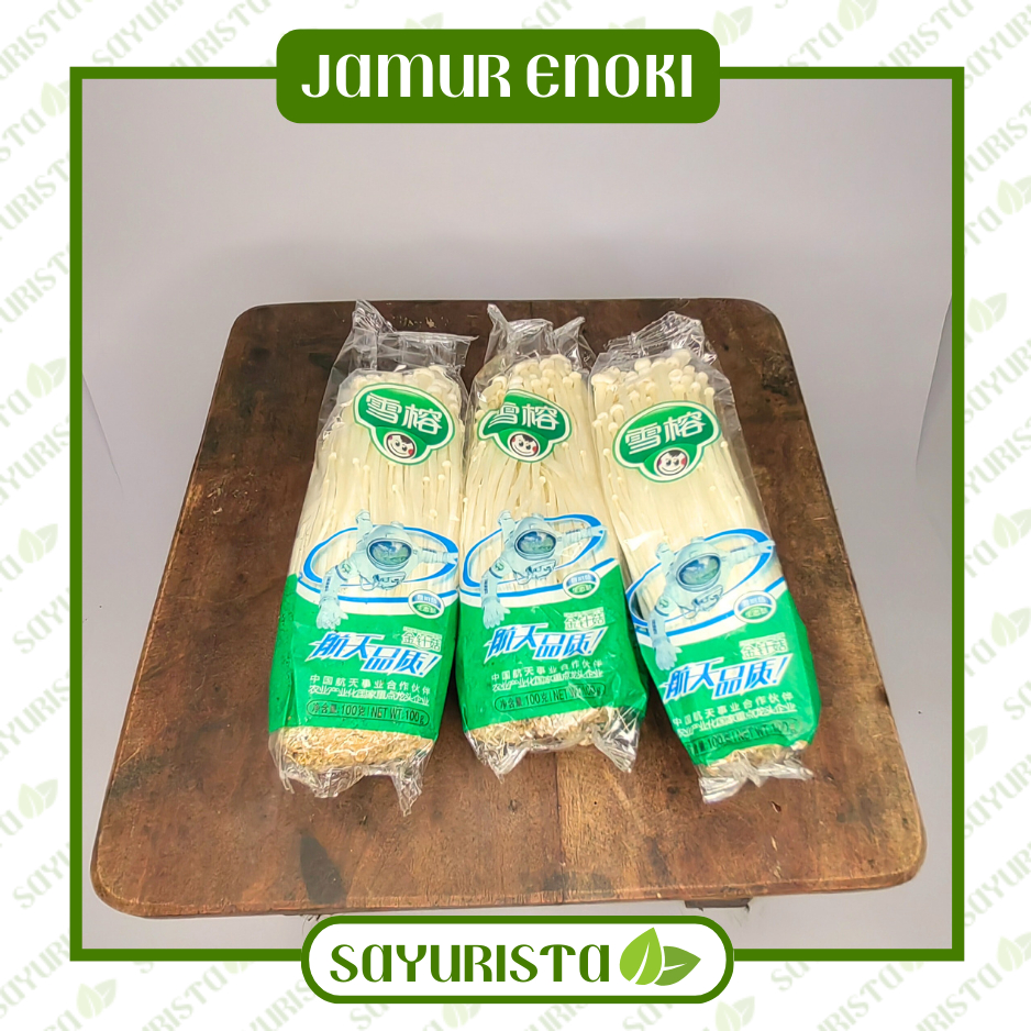 

Jamur Enoki - Pilihan Lezat dan Praktis dari Sayurista!