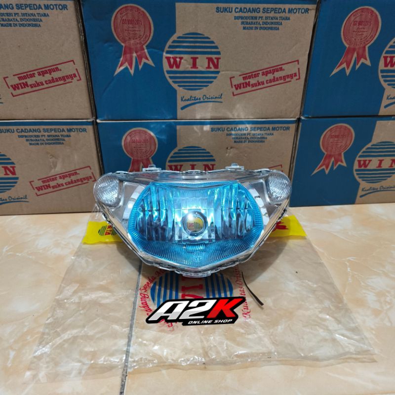 Headlamp Mio Smile Blue Smoke