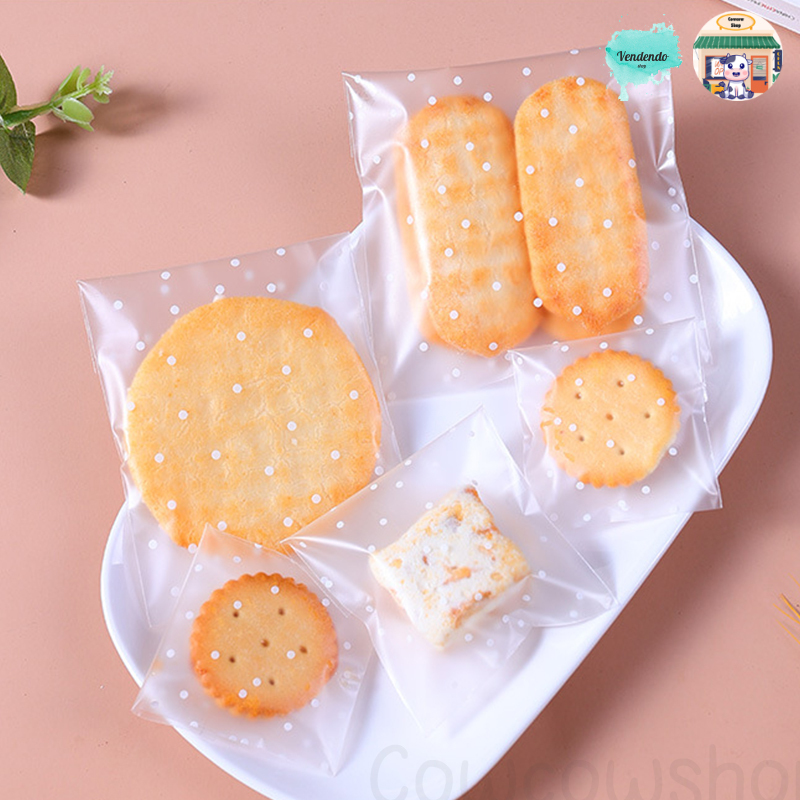 

Plastik Cookies Polkadot | Plastik OPP Polkadot Doff