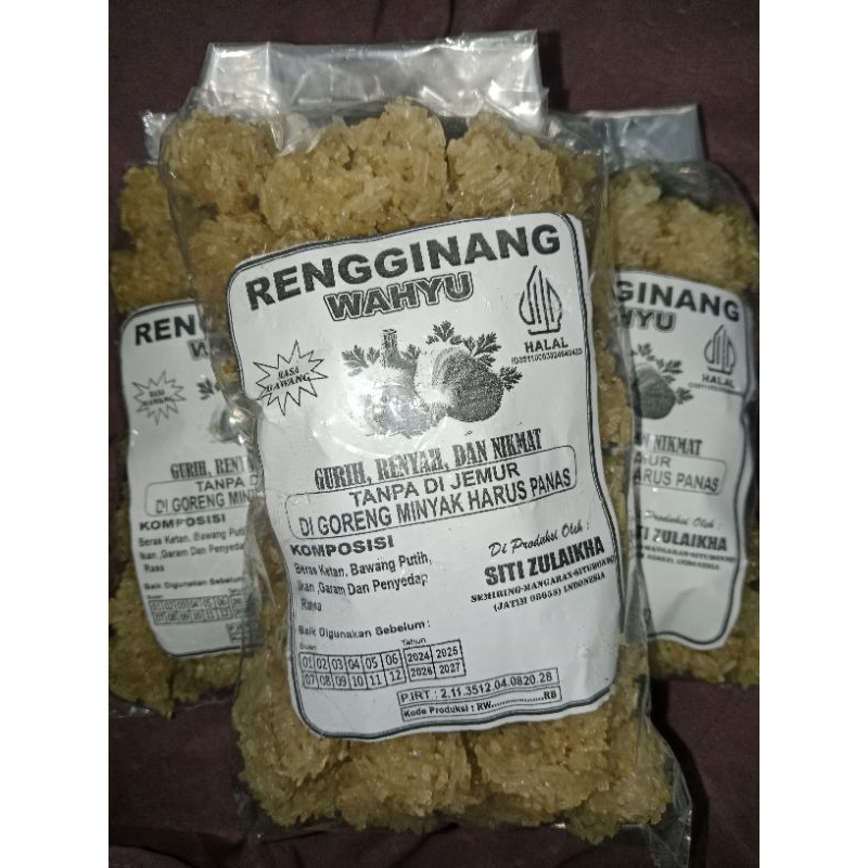 

RENGGINANG JUMPUT KHAS SITUBONDO LANGSUNG GORENG TANPA DIJEMUR 450GR