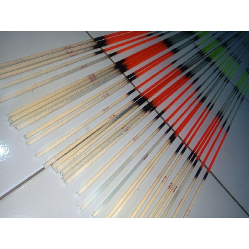 Fiber pelangi bahan joran 120 cm