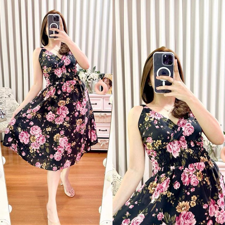 Bestseller DRESS MOZA SINGLET PENDEK