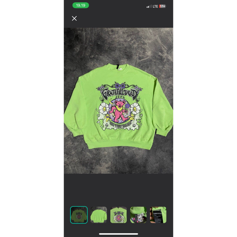grateful dead crewneck