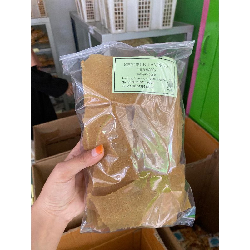 

Kerupuk Lempeng Beras Renyah Gurih