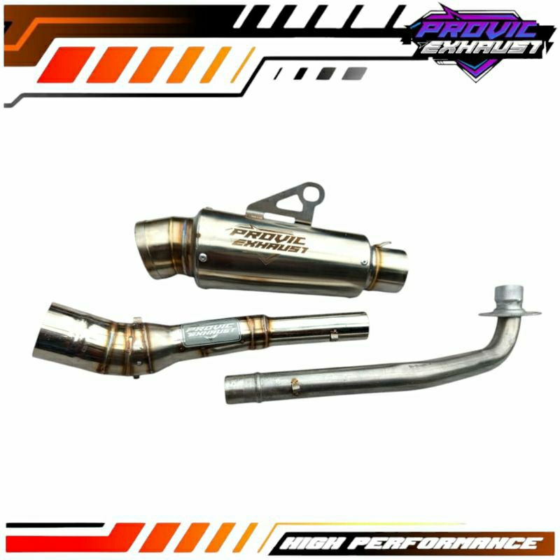 Knalpot Racing Jupiter z Provic Original Type JR1 Jupiter z/z1 Vega r dll