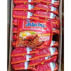 

INTERMI Mie Goreng Pedas Instan Nikmat Lezat Isi 20 Pcs