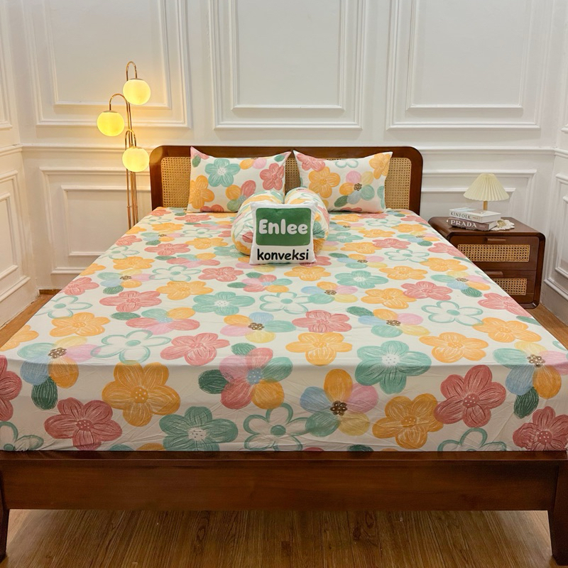 SALE !! SPREI RIJECT ( DOUBLE KARET )TINGGI 30cm