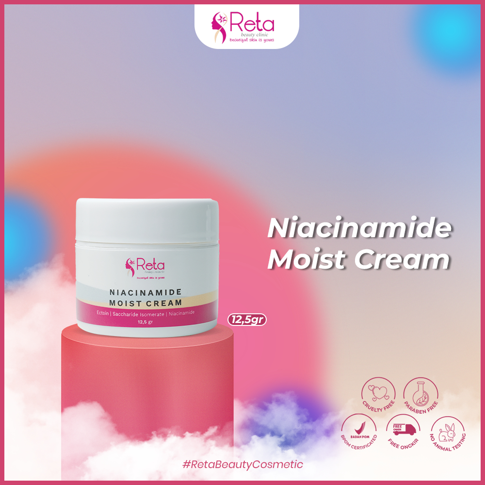 Niacinamide Moist Cream/Krim Pagi/Krim/Kosmetik/Reta Beauty Clinic