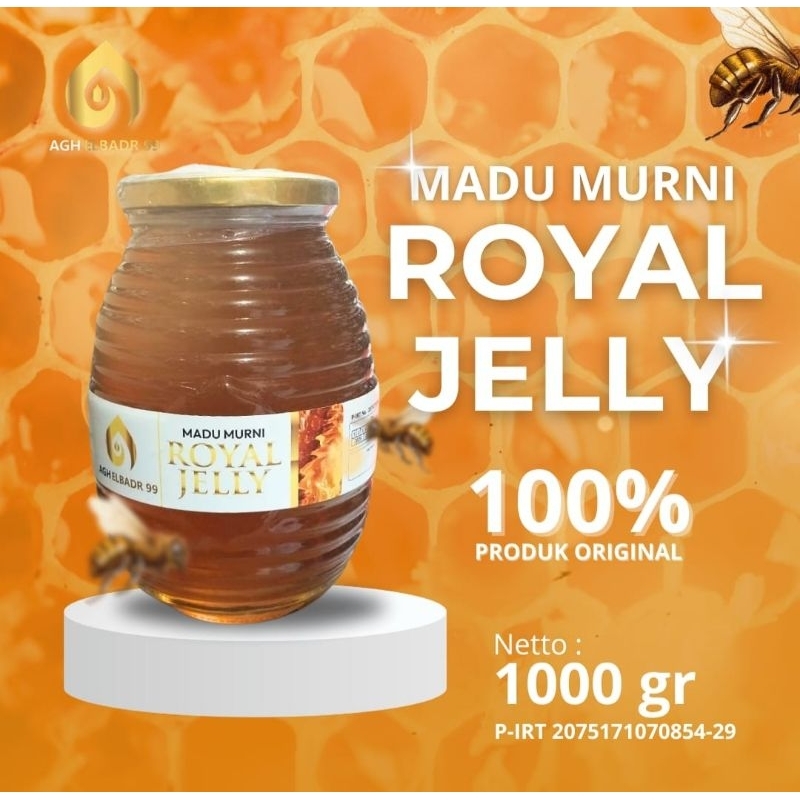 

Agh madu murni royal jelly 1000 gr(alshifa indonesia)