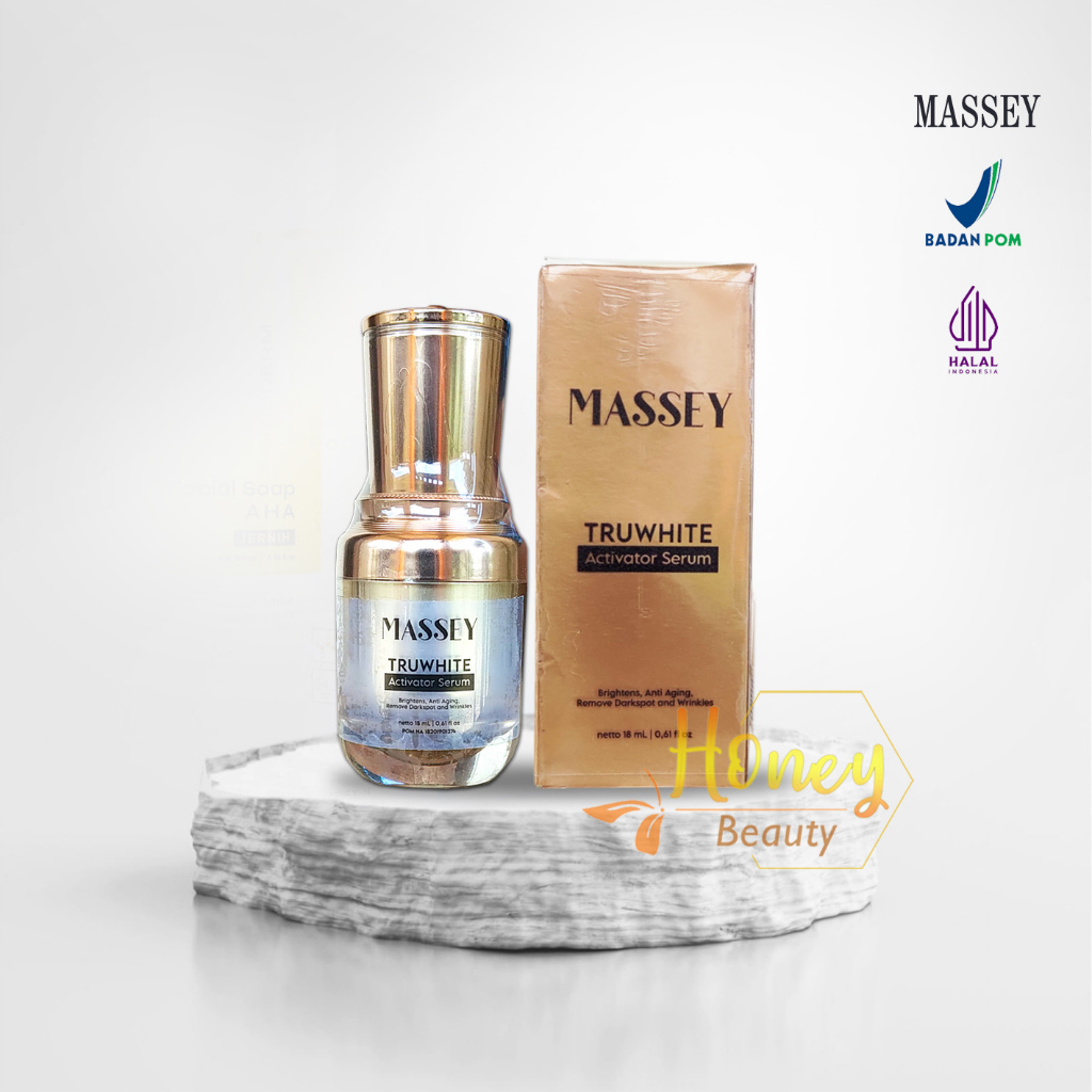 Massey Truwhite Activator Serum || Serum untuk memutihkan & memudarkan noda hitam BPOM aman