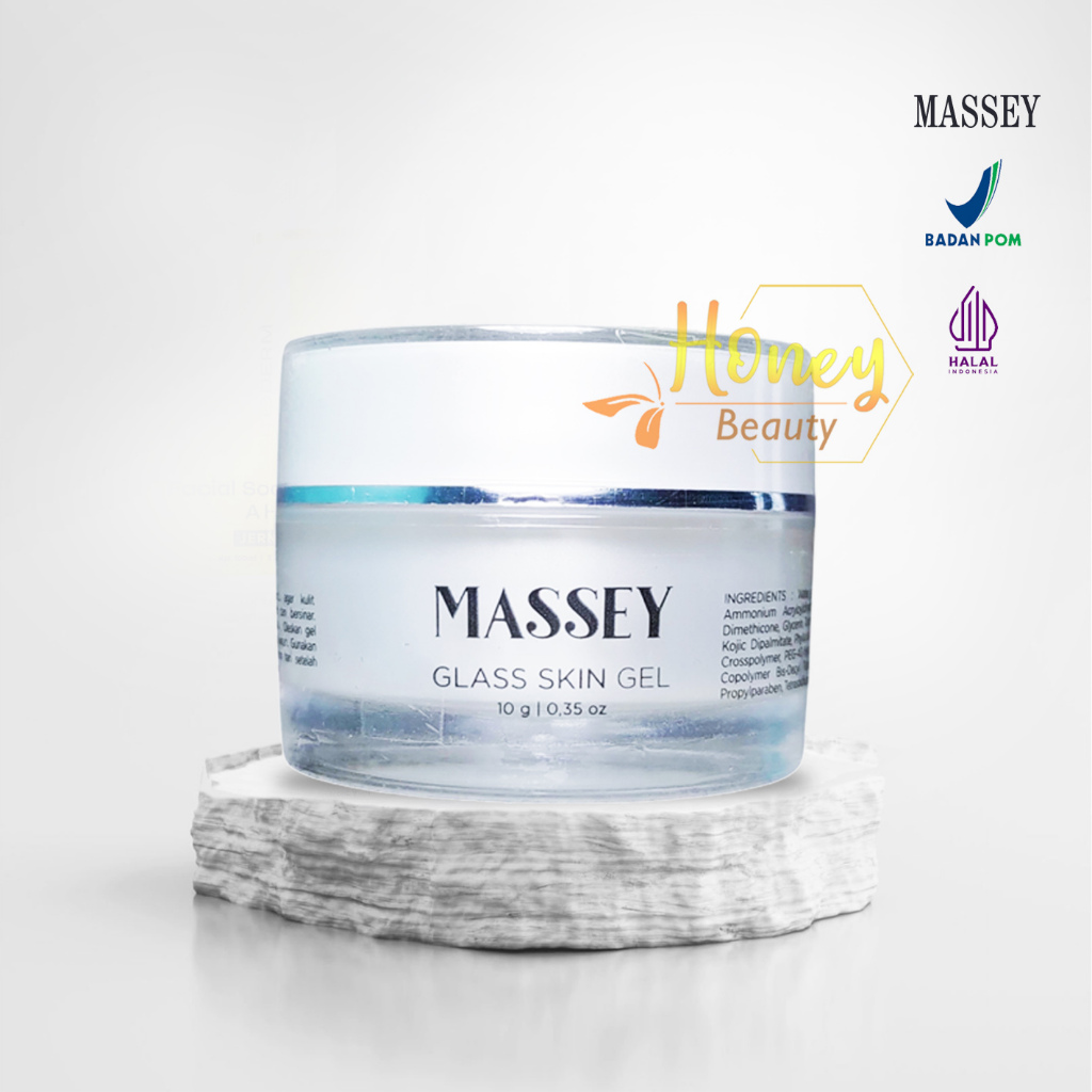 Massey Glass Skin Gel || Night Cream Premium BPOM