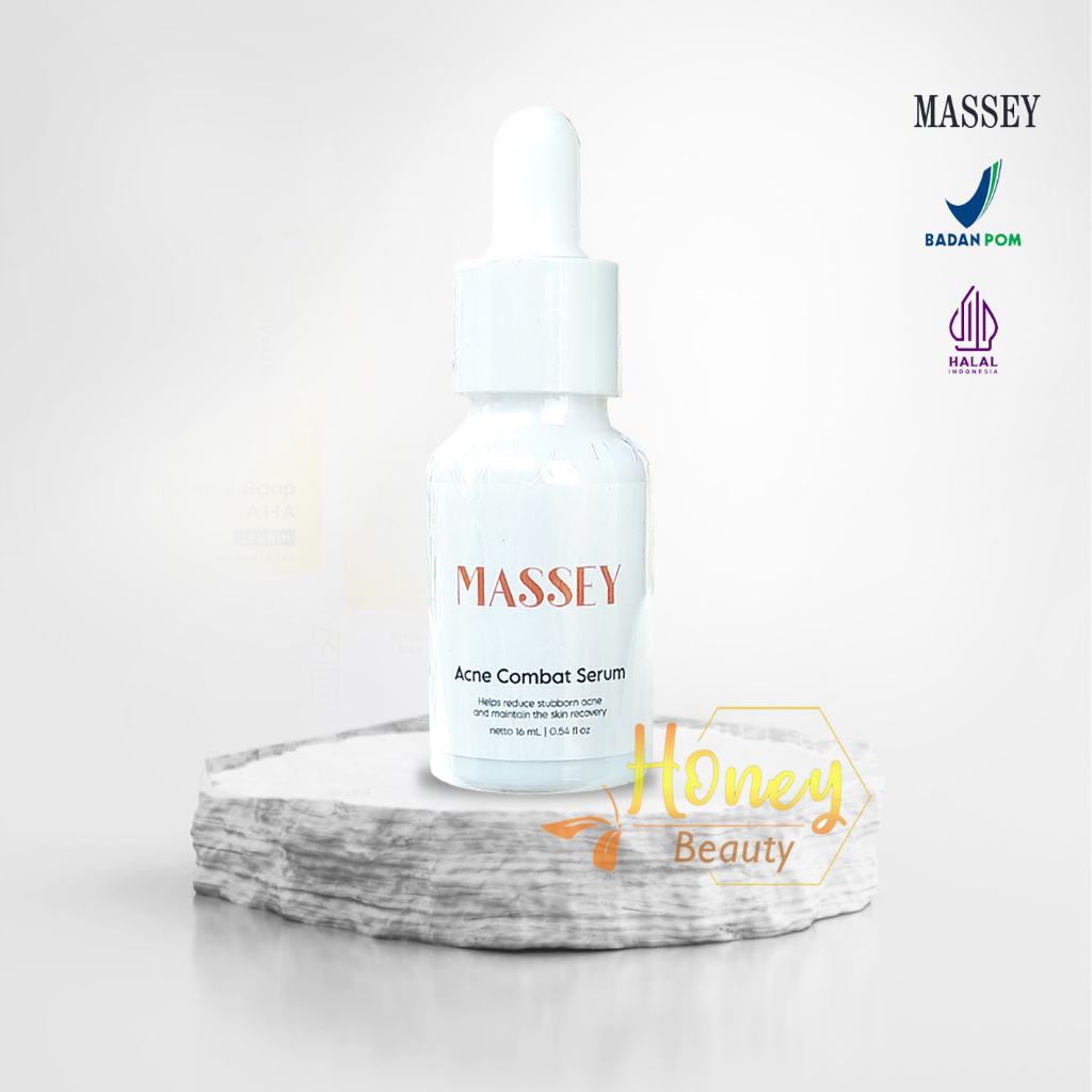 MASSEY Acne Combat Serum Original || Serum Acne Oily & Bekas Jerawat BPOM aman