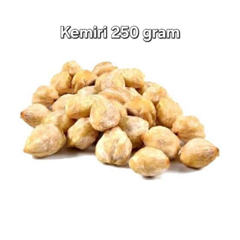 

Kemiri bulat 250 gram