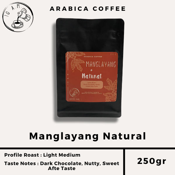 

10AM ROASTERY - Kopi Arabika Manglayang Natural (250 gr)
