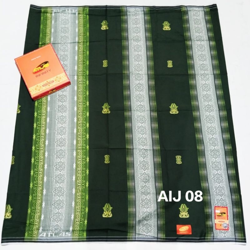 Sarung ATLAS INFINITY Motif SKT Songket Jacquard GOLD